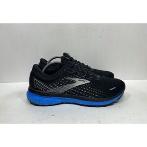 Brooks Ghost 13 Shoes Mens Size 10.5 Black Blue Running Sneakers 1103481D018